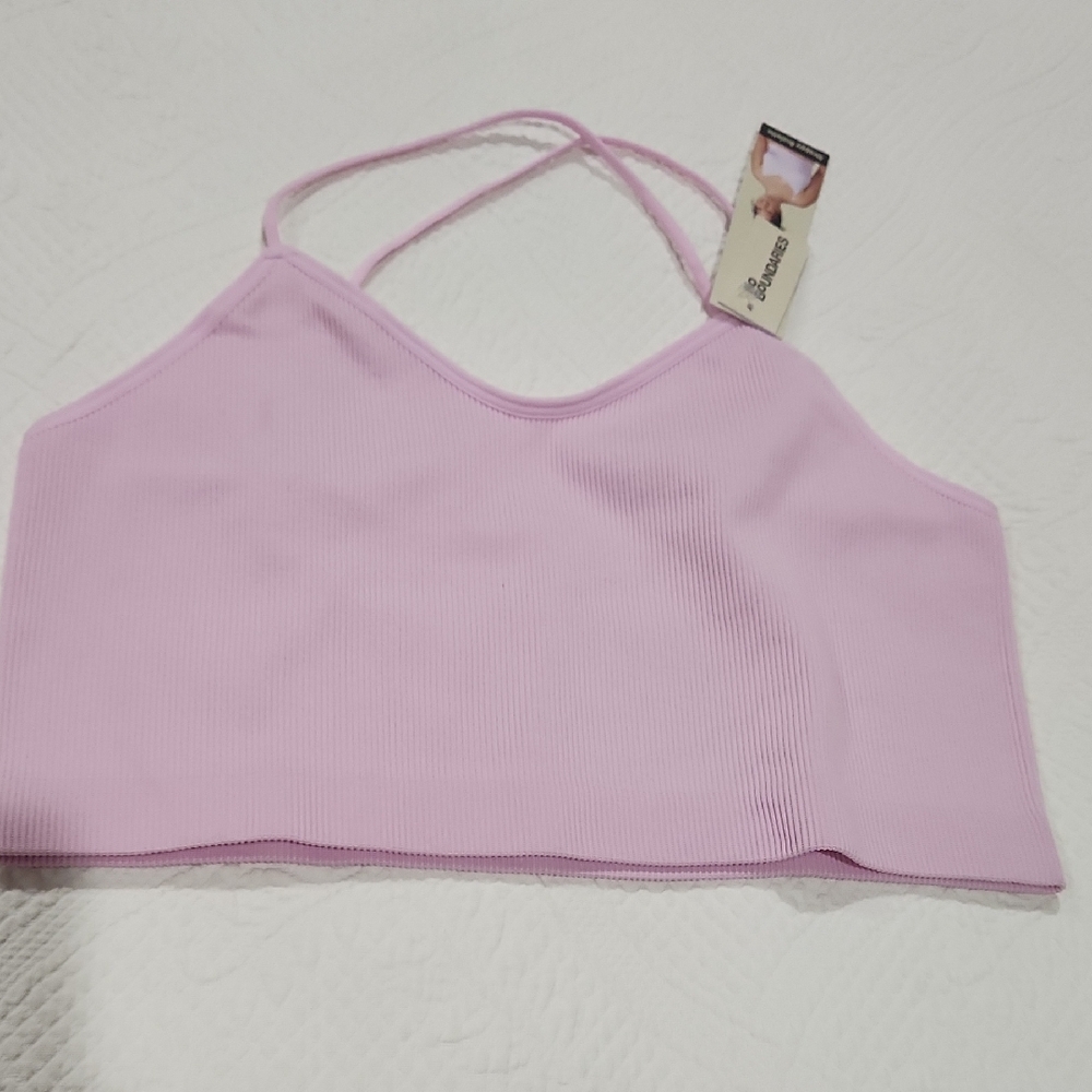 No Boundaries Seamless Crossback Bralette